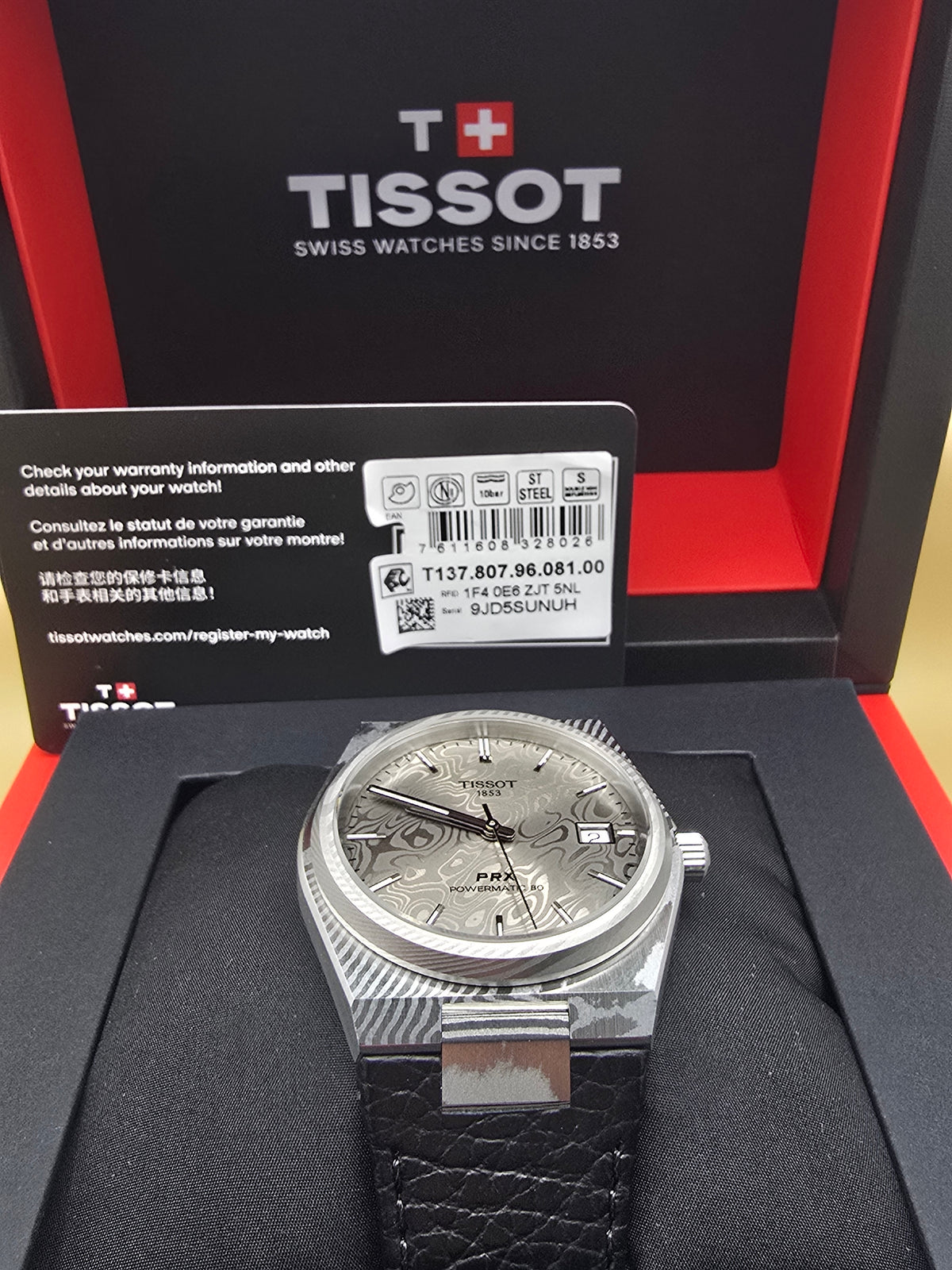 Tissot PRX Damascus 38mm nou