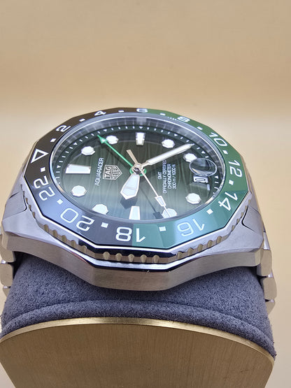 TAG Heuer Aquaracer Green GMT Ceramic 42mm full set 2025