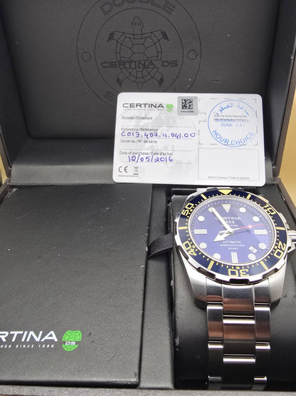 Certina DS Action Diver Blue 43mm full set