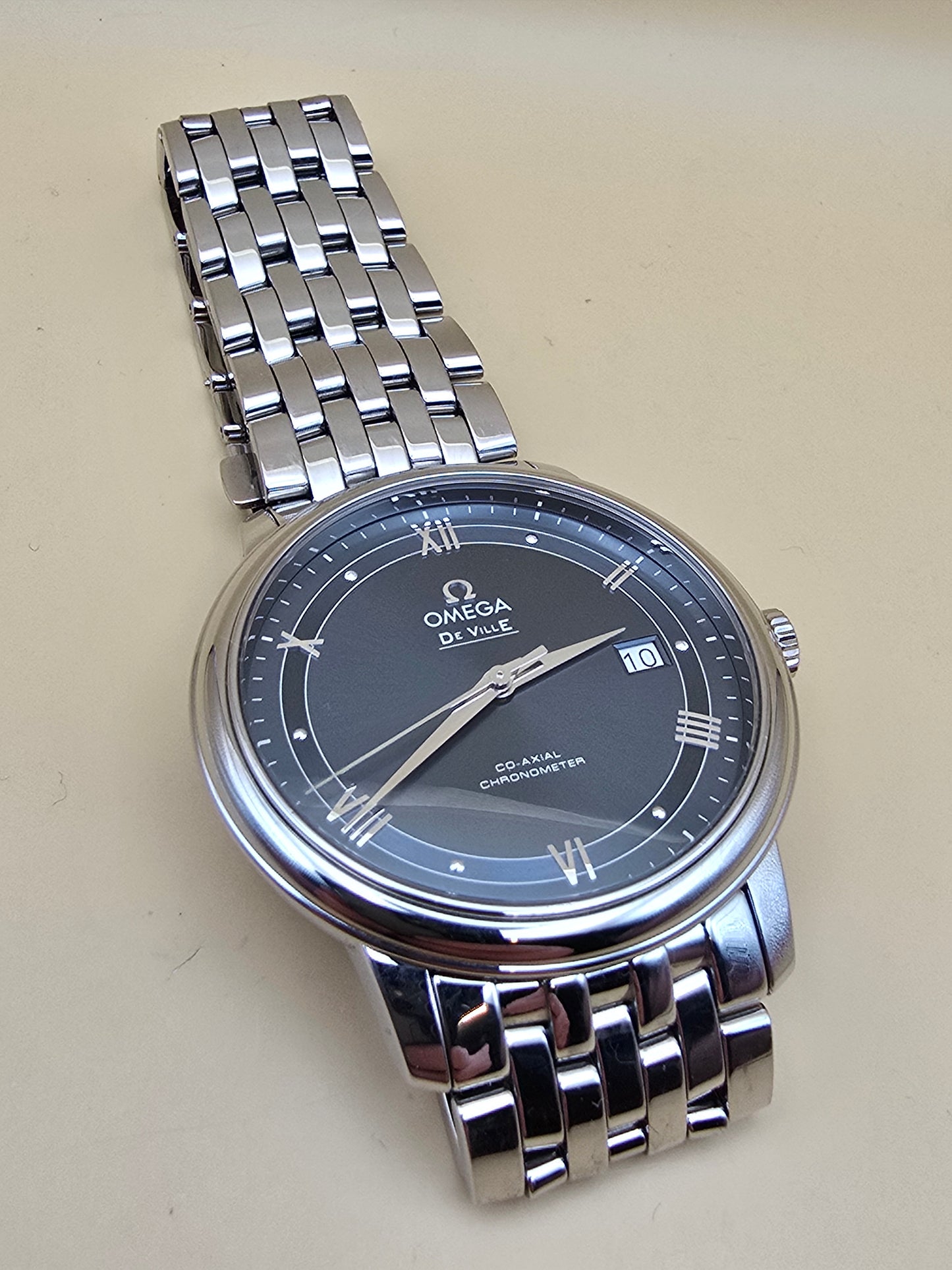 Omega De Ville Blue Co-Axial full set