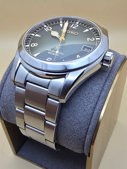 Seiko "Baby" Alpinist green 38mm full set