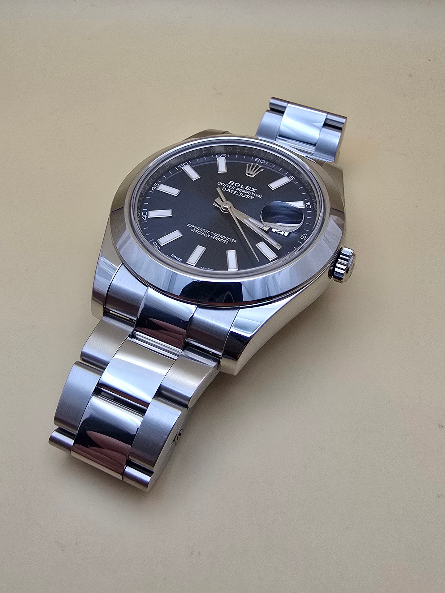 Rolex Datejust 41 Blue full set 2017 8450euro