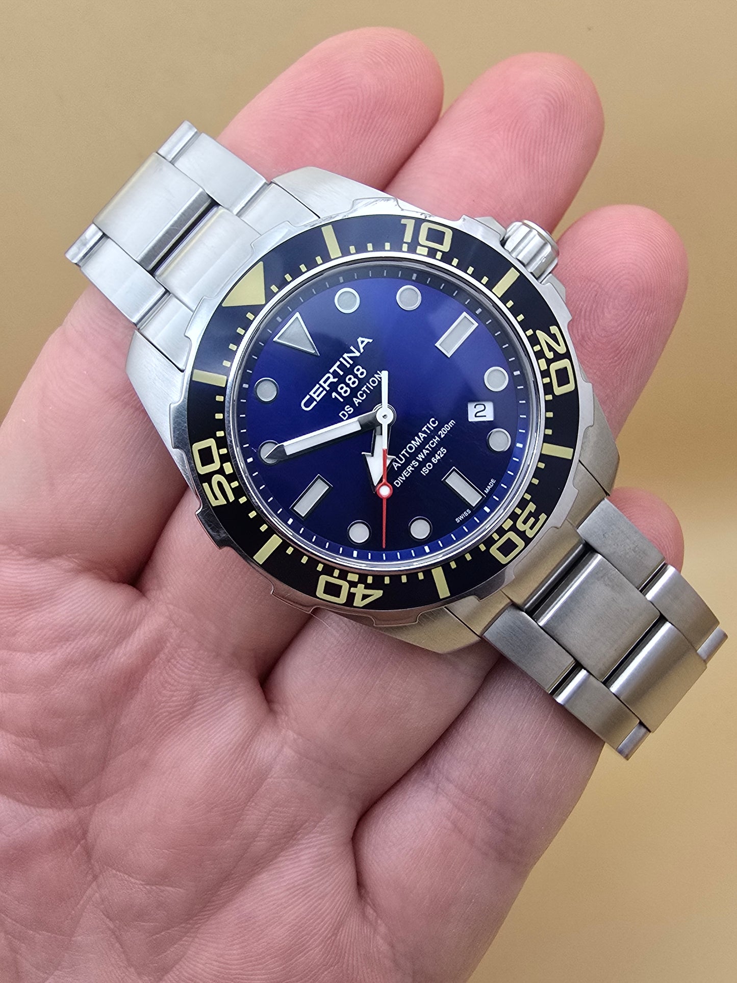 Certina DS Action Diver Blue 43mm full set