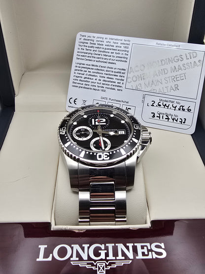 Longines Hydroconquest Cronograph 41mm full set servisat complet