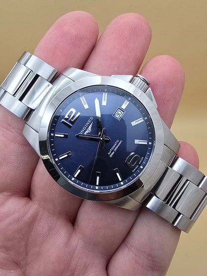 Longines Conquest Blue 41mm L888 cutie/supracutie