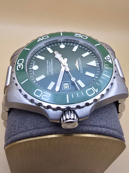 Longines Hydroconquest New Green Ceramic 42mm full set nou 31.07.2026
