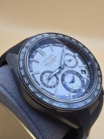 Citizen Attesa Satellite Wave GPS super titanium full set