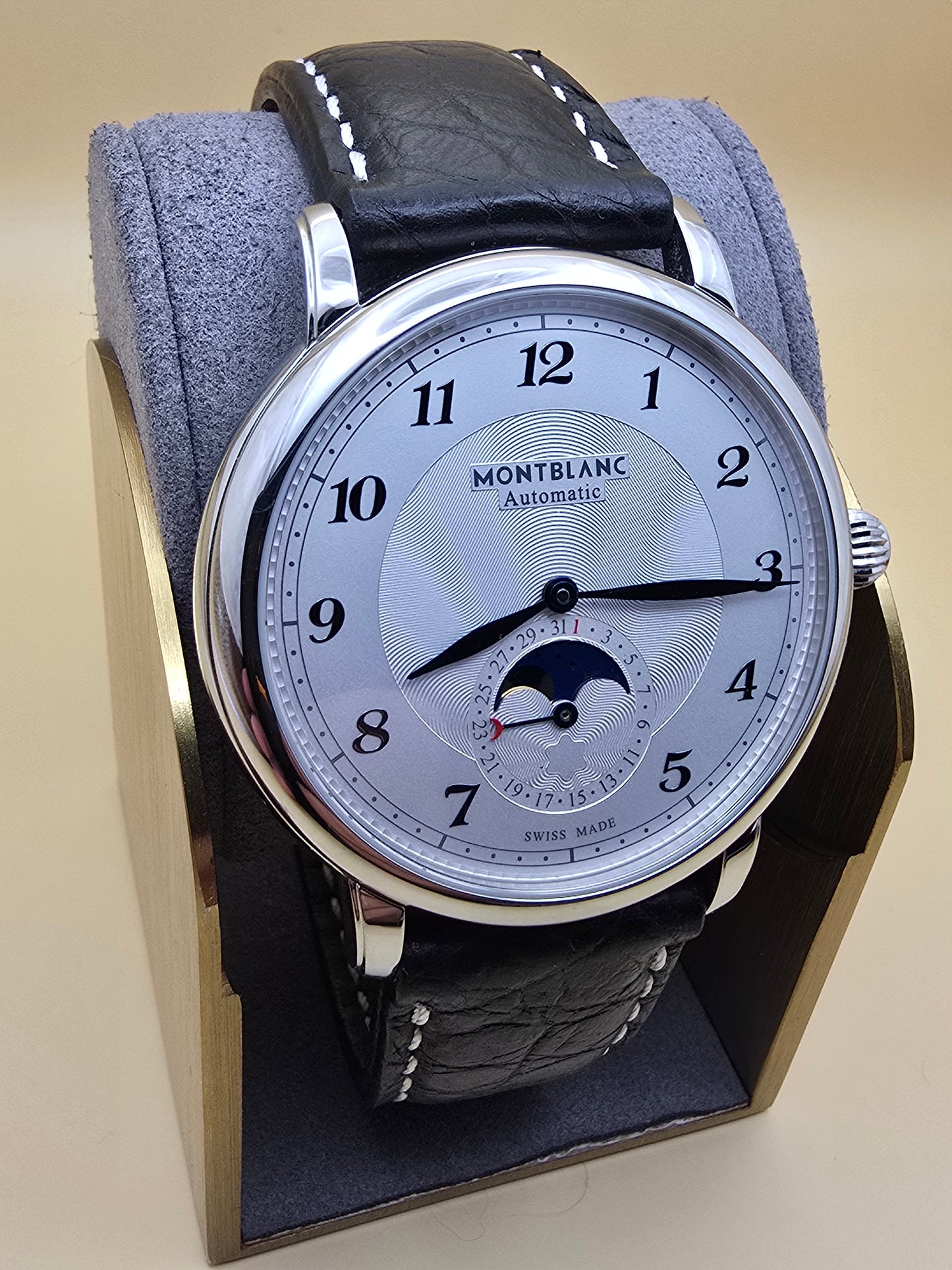 Montblanc Star Legacy Moonphase 42mm pouch original + extra curea