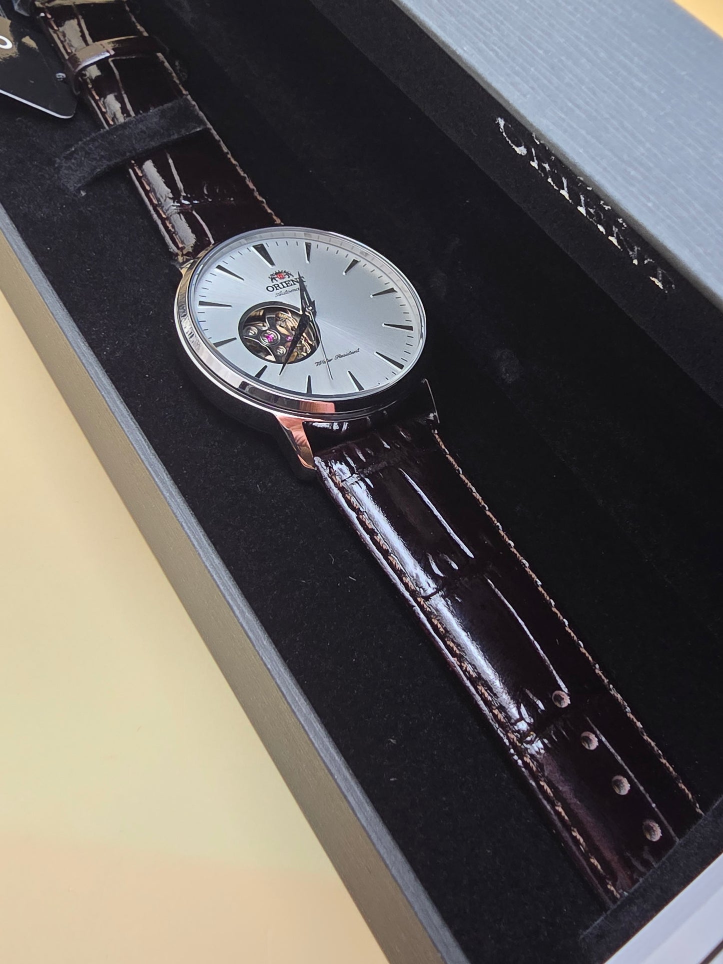 Orient Open Heart 41mm full set nou