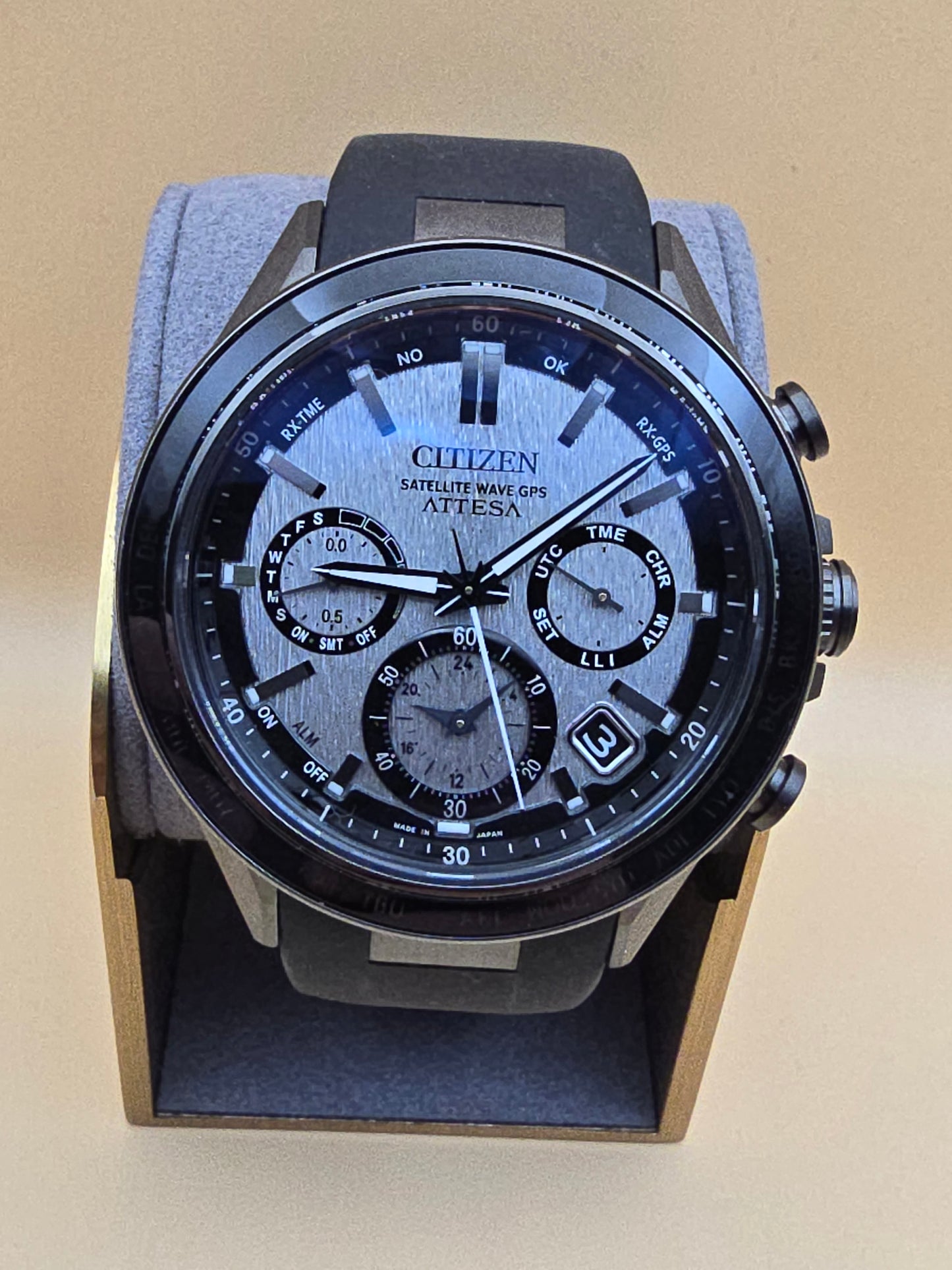 Citizen Attesa Satellite Wave GPS super titanium full set