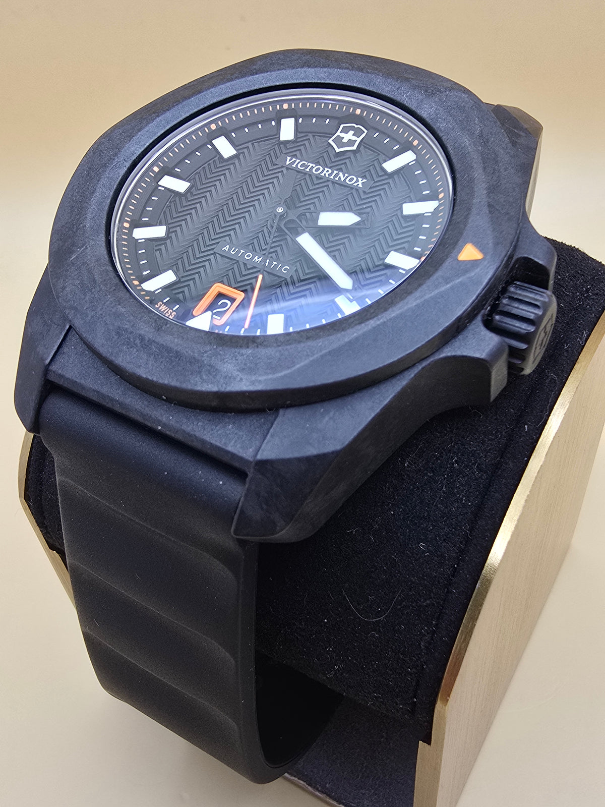 Swiss Army Carbon I.N.O.X. Automatic 41mm full set