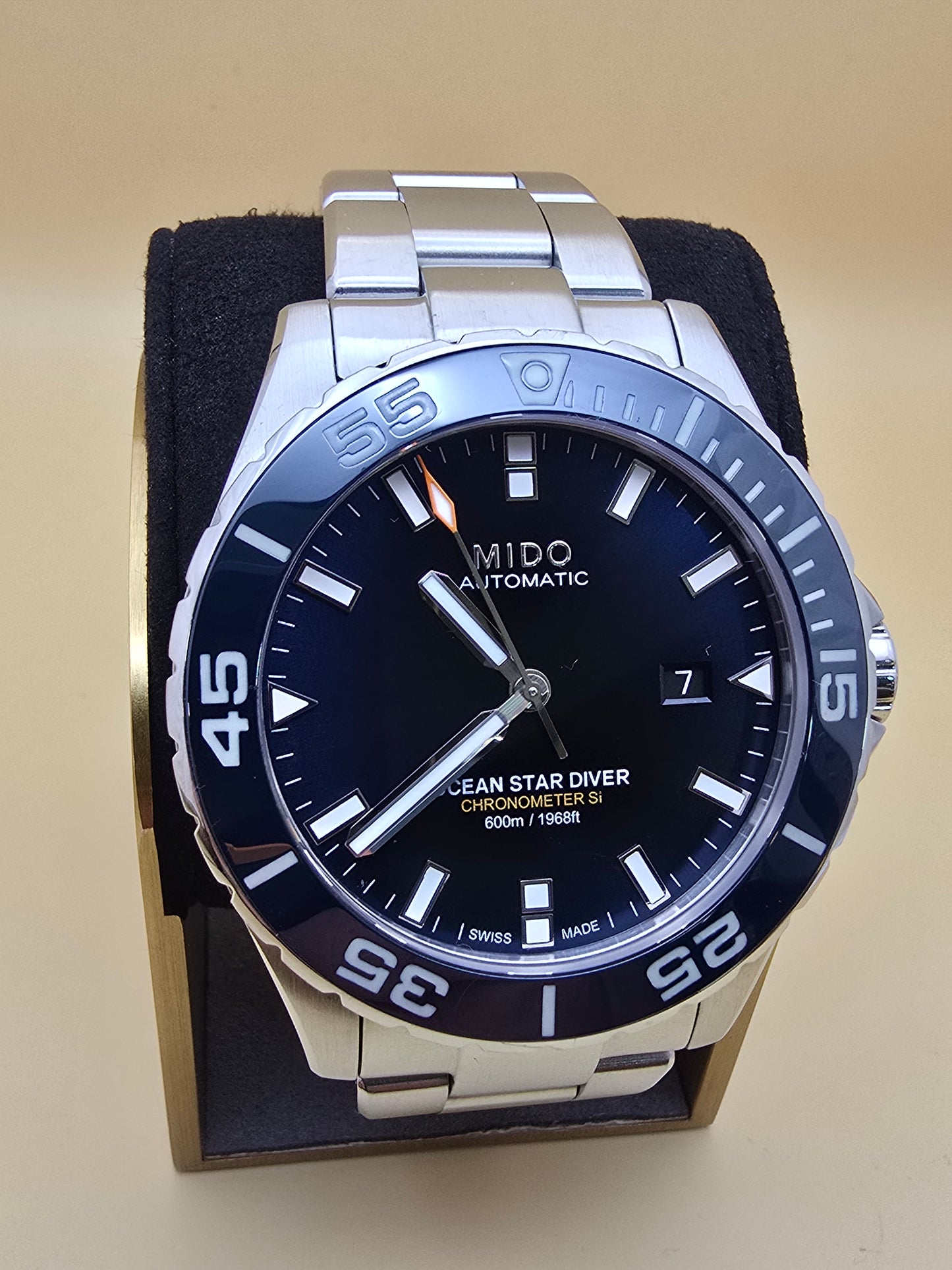 Mido Ocean Star Diver 600m Chronometer Ceramic 43mm full set