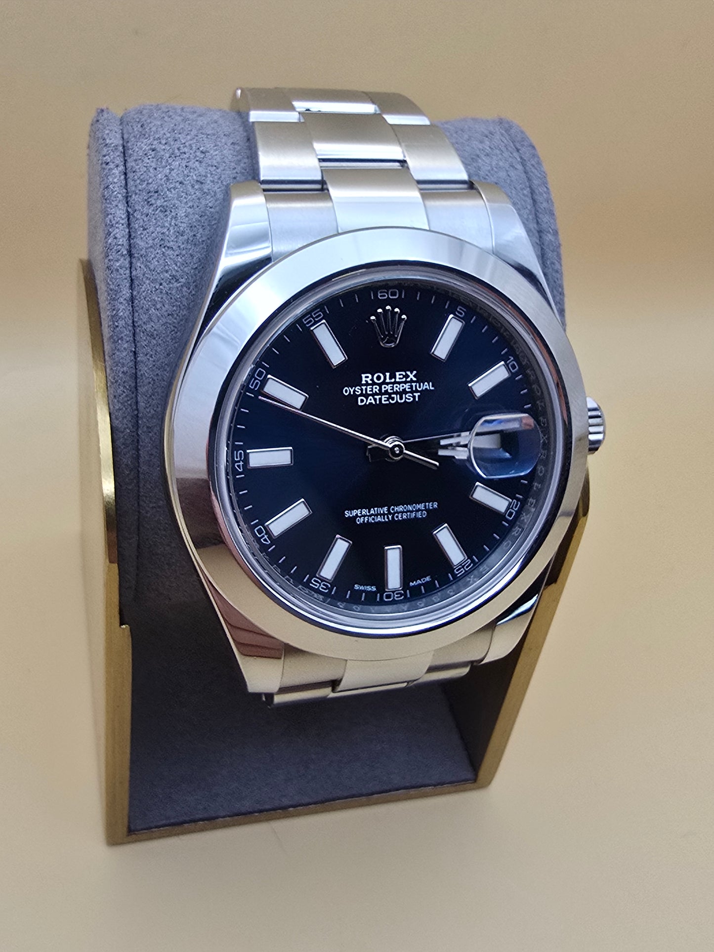 Rolex Datejust 41 Blue full set 2017 8450euro