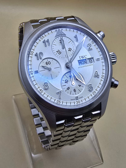 IWC Spitfire Chrono White Dial 42mm 2800eur