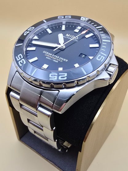 Mido Ocean Star Diver 600m Chronometer Ceramic 43mm full set