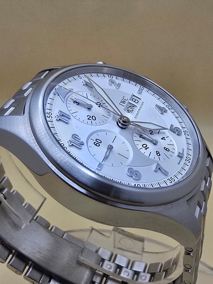 IWC Spitfire Chrono White Dial 42mm 2800eur