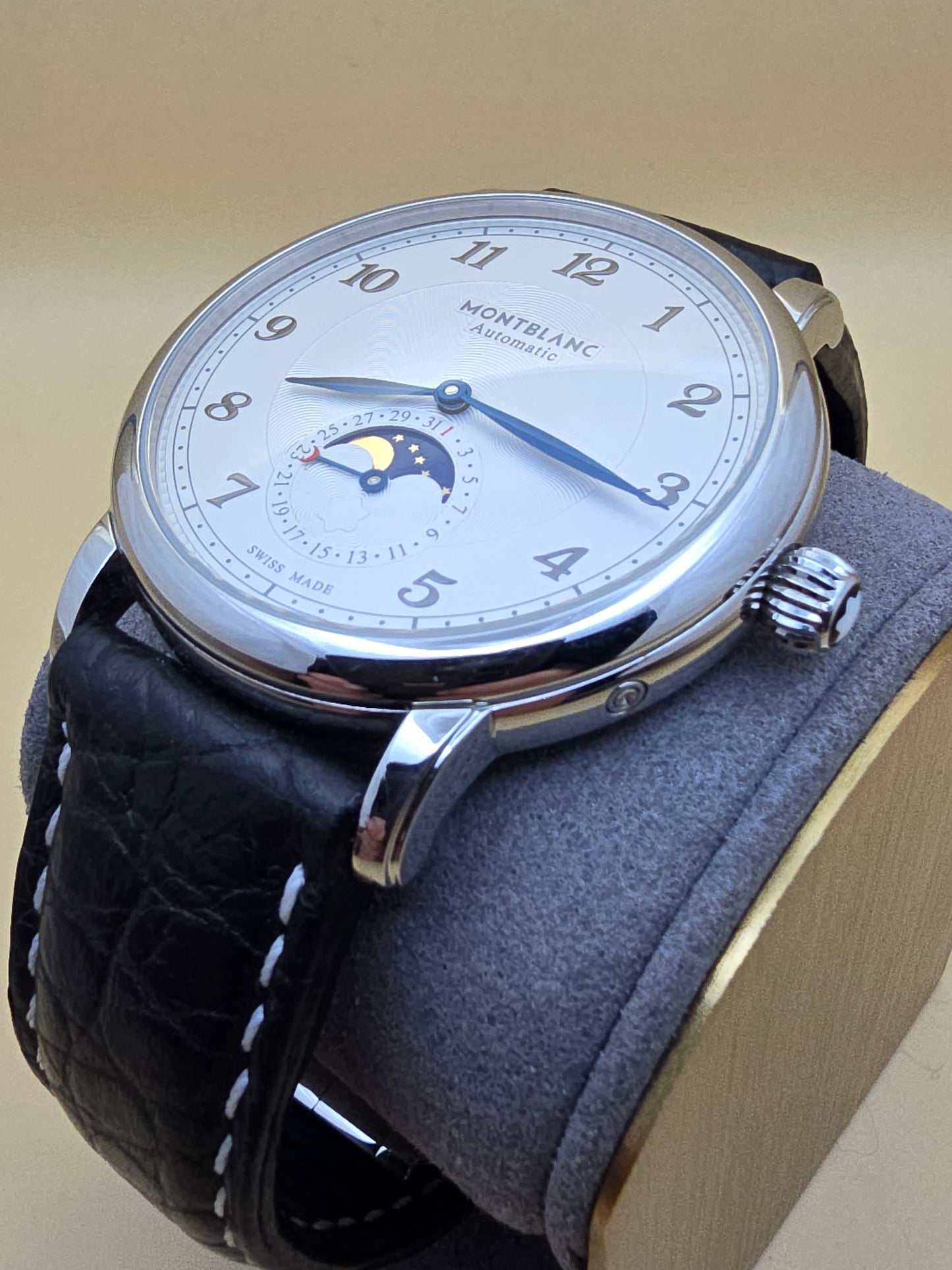 Montblanc Star Legacy Moonphase 42mm pouch original + extra curea