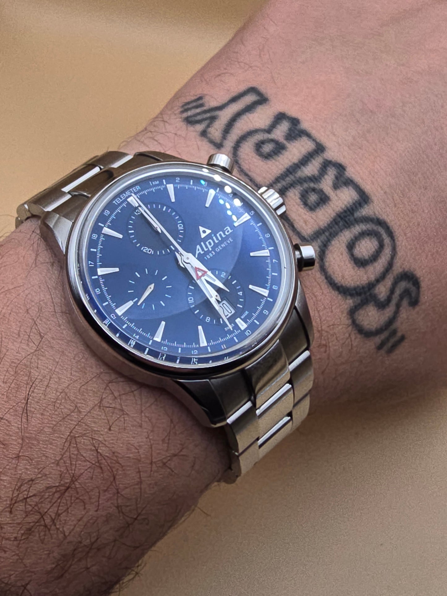 Alpina Alpiner Cronograph full set