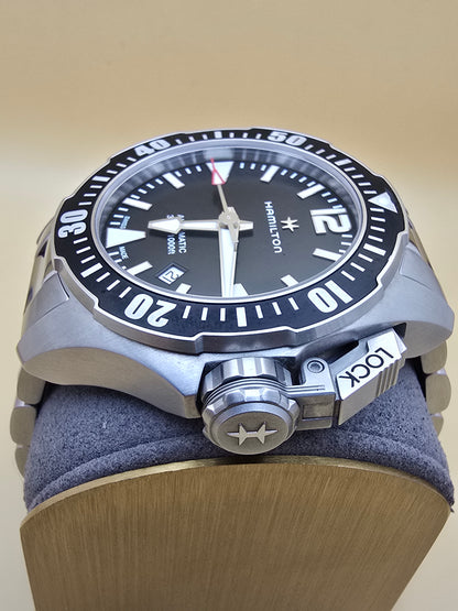 Hamilton Khaki Navy Frogman 42mm 2025 cutie/supracutie/garanție+factură dealer