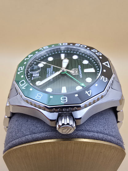 TAG Heuer Aquaracer Green GMT Ceramic 42mm full set 2025