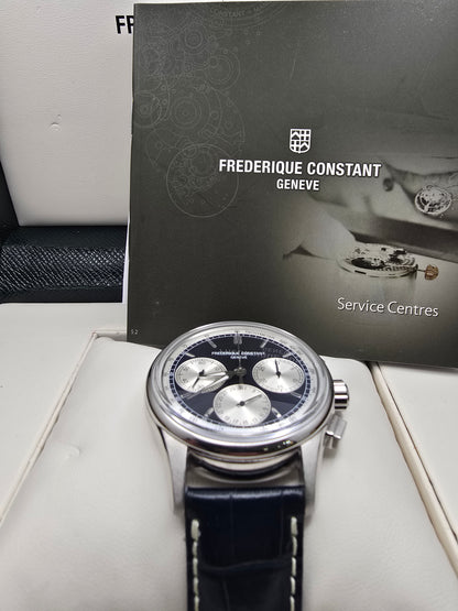 Frederique Constant Manufacture Flyback Cronograph 42mm cutie/supracutie/dovadă achiziție chrono24 2070euro
