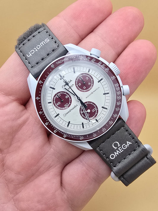 Omega x Swatch Mission to Pluto 42 full set ca nou