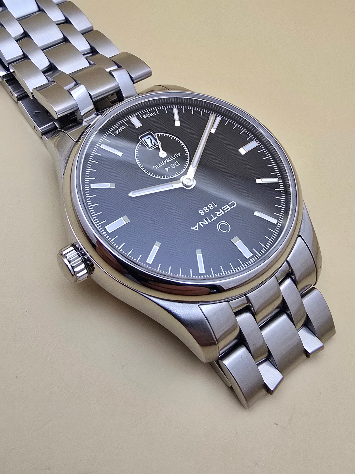 Certina DS-4 small seconds 40mm acte/cutie