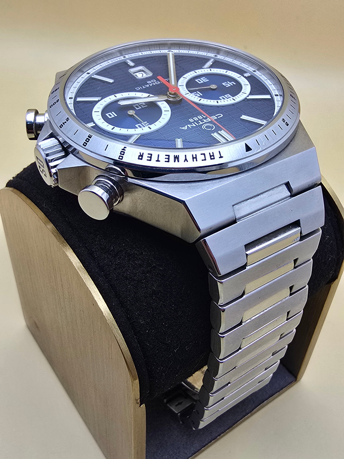 Certina DS-7 Chrono Blue full set 42mm 08.2026